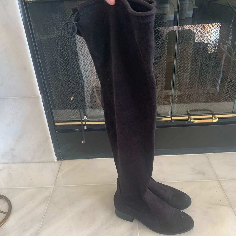 Black over the knee boots Women’s Size 7